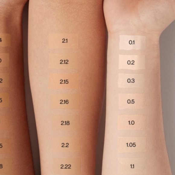 Smashbox Studio Skin Full Coverage 24 Hours Foundation 0.1 Very Fair NEW in BOX - Picture 4 of 10